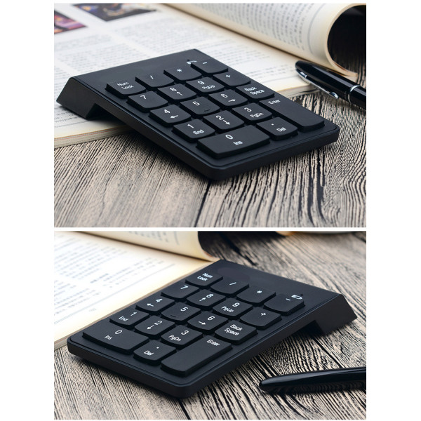 Mini teclado numérico inalámbrico compacto y práctico