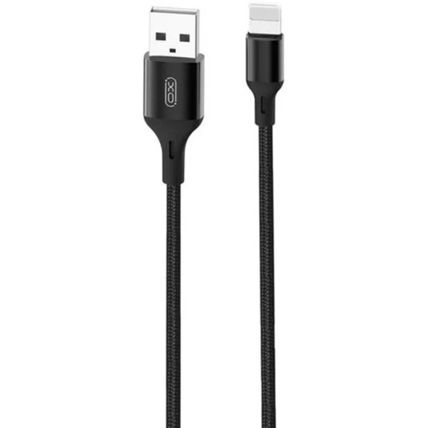 Cable de datos NB143 trenzado Lightning 2m color negro