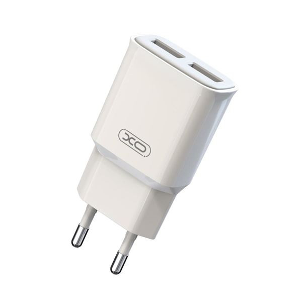 Cargador dual L92C EU 2.4A color blanco