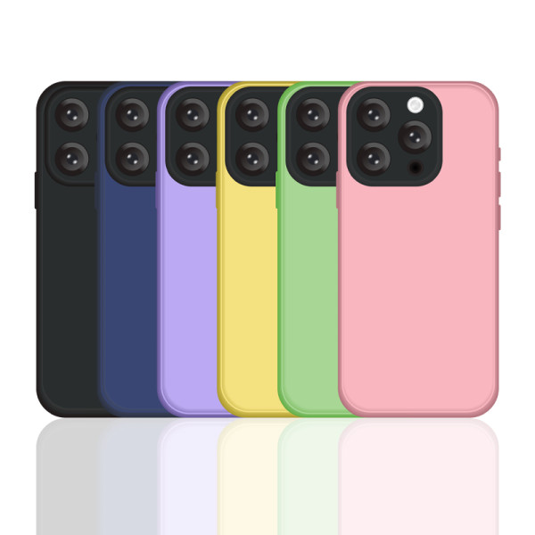 Funda Silicona Liquida Para iPhone 15 Pro