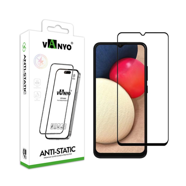 Protector Cristal templado Full Glue Anti-Estatico 9H para SamSung Galaxy A12 / A02S / A23 / A32-5G / Redmi 10-5G