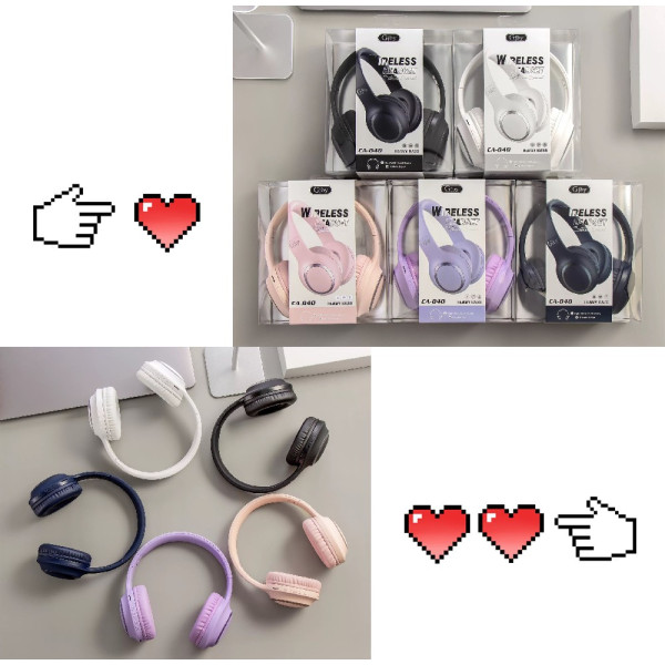 Cascos Inalambrico Bluetooth CA-040