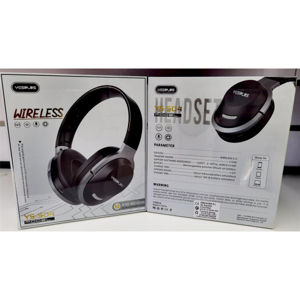 Cascos Inalambrico Bluetooth YS-504