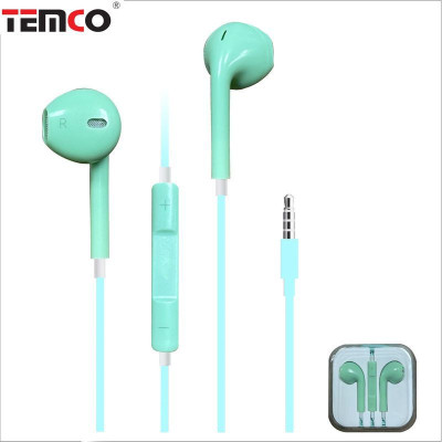 Auriculares con Cable Jack 3.5mm Turquesa - Modelo CSA25-T12