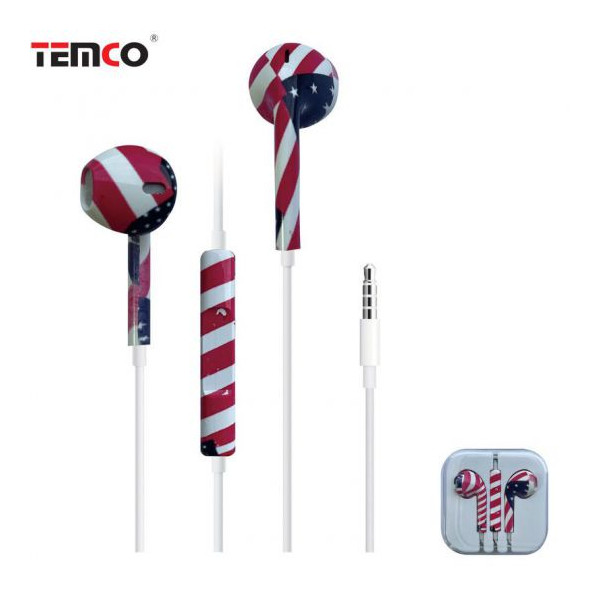 Auriculares con Cable Jack 3.5mm America - Modelo CHA26-T27