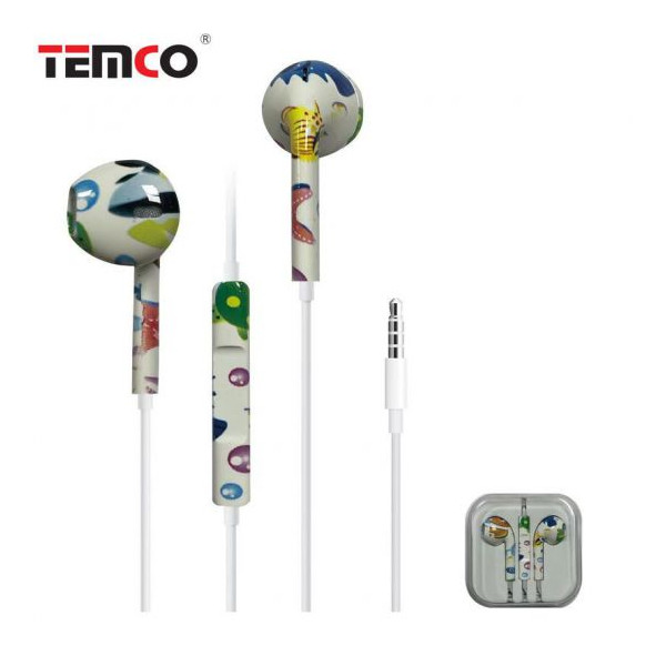 Auriculares con Cable Jack 3.5mm Colores - Modelo CHA26-T47