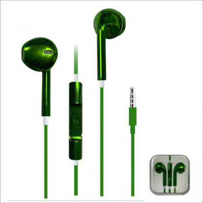 Auriculares con Cable Jack 3.5mm Verde - Modelo DSA27-T09