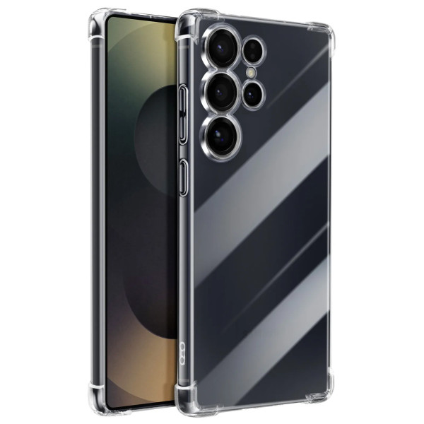 Funda Rígida Transparente Antigolpe Para Samsung S25 Ultra
