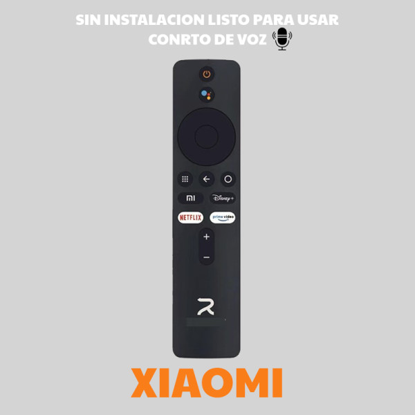 Mando de Television para Xiaomi Sin Instalacion para Usar con Contro de Voz