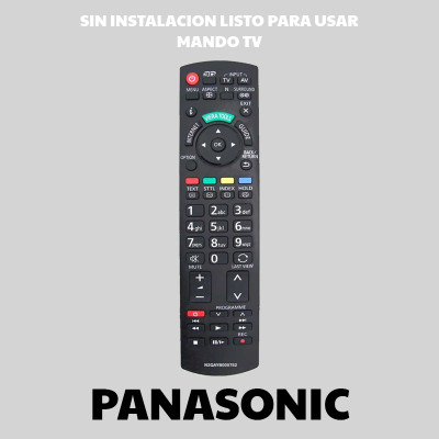 Mando de Television para Panasonic Sin Instalacion para Usar