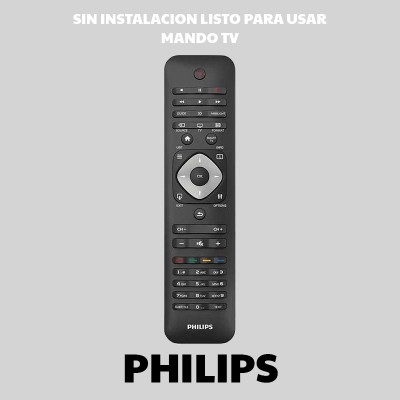 Mando de Television para PHILIPS Sin Instalacion para Usar