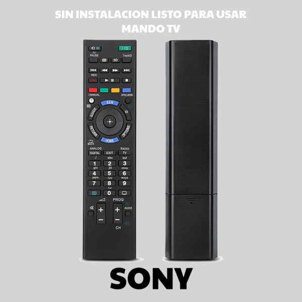 Mando de Television para SONY Sin Instalacion para Usar