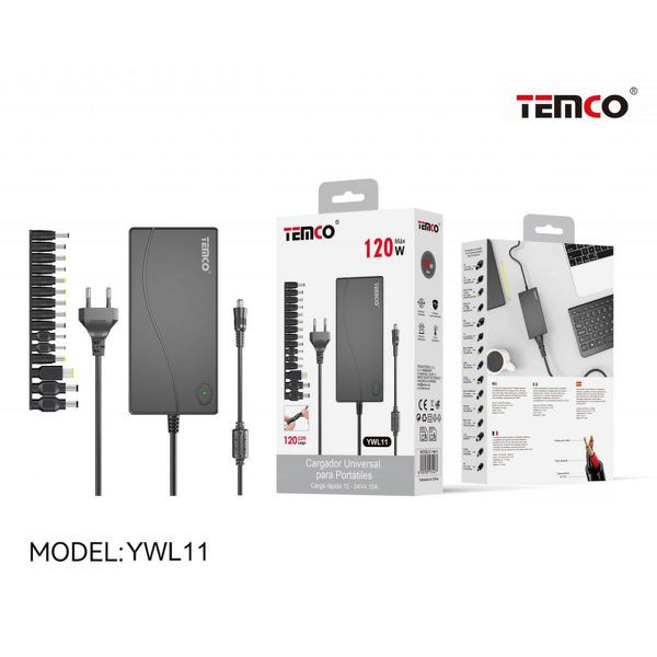Cargador Universal para Portatil 120W YWL11