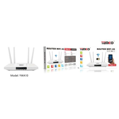 Router Wifi 4G 1200 Mbps RJ45*2 YWA10
