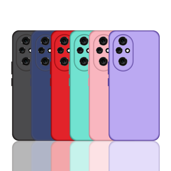 Funda Silicona Liquida para Huawei Honor 200