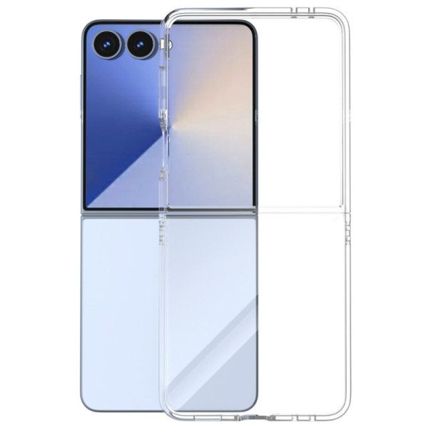 Funda Rígida Transparente Antigolpe Para Samsung Z Flip 7