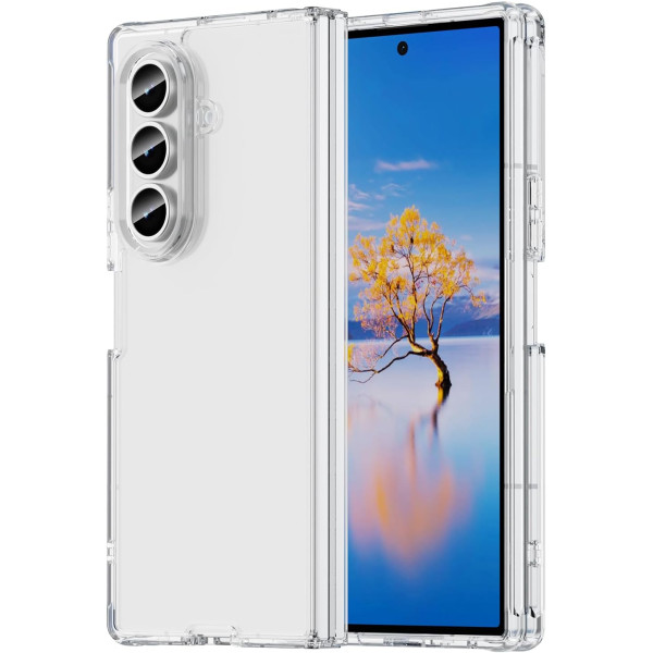 Funda Rígida Transparente Antigolpe Para Samsung Z Fold 7