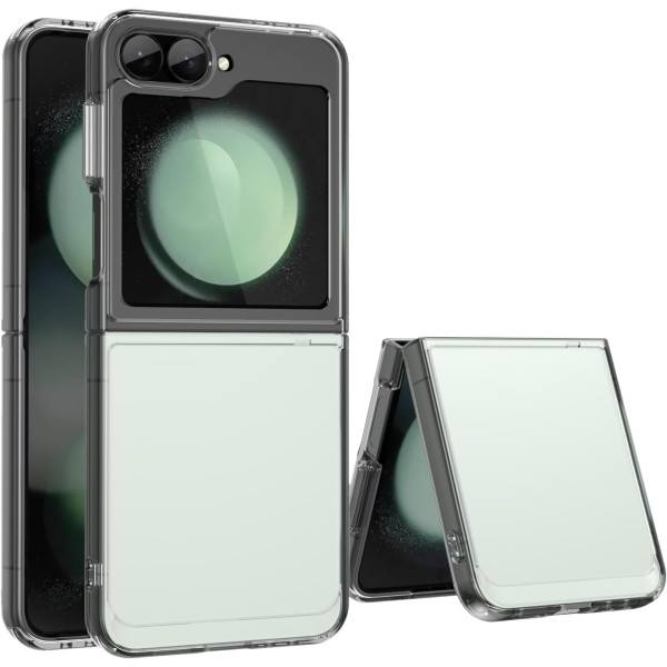 Funda Rígida Transparente Antigolpe Para Samsung Z Flip 6
