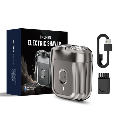 ENCHEN Mini6 Afeitadora eléctrica con cabezales flexibles de 2 direcciones 100% resistente al agua
