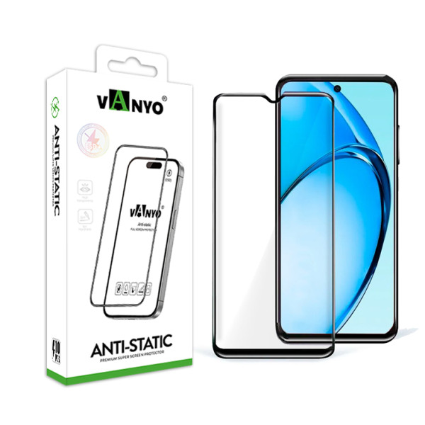 Protector Cristal templado Full Glue Anti-Estatico 9H para Samsung S25 FE