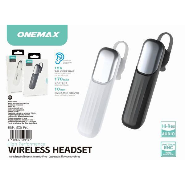 Auricular inalambrico en HD ANC BX5-PRO