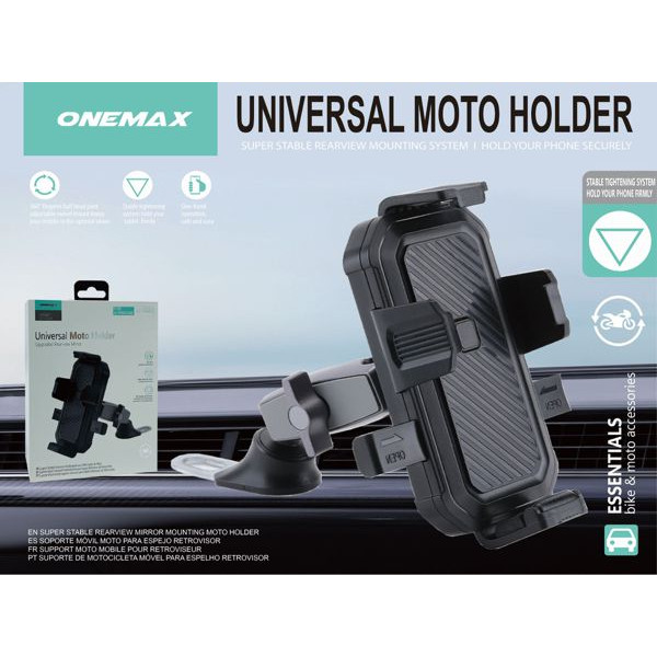 Soporte para Moto Espejo Retrovisor Regulable X52