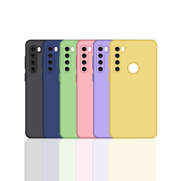 Capa de silicone líquido para Redmi Note 8