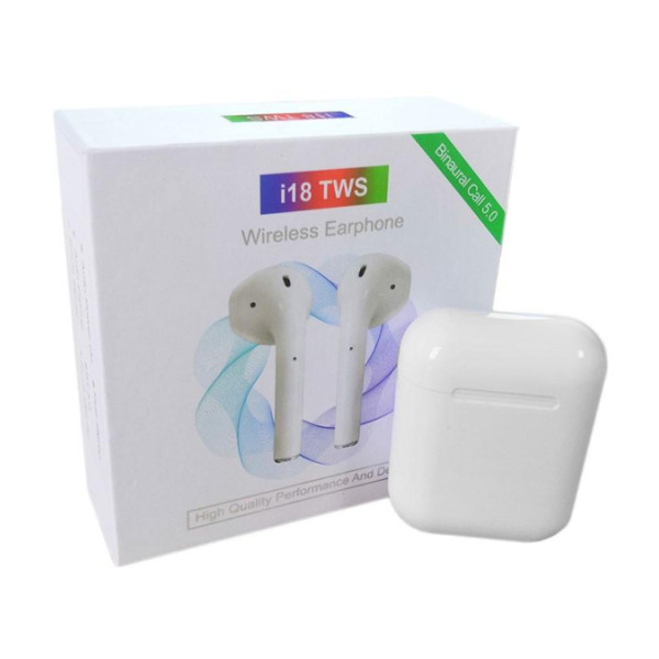 Auricular Bluetooth Inalambrico I18 TWS V5.0+EDR