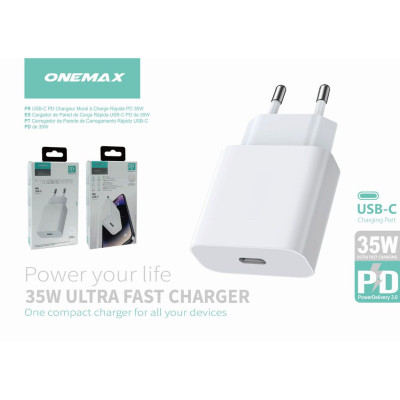 Adaptador Cargador Ultra Rapido 35W Type-C FSC124