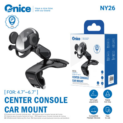 Soporte Coche con Ventosa para Volante de 4.7"-6.7" ONICE NY26