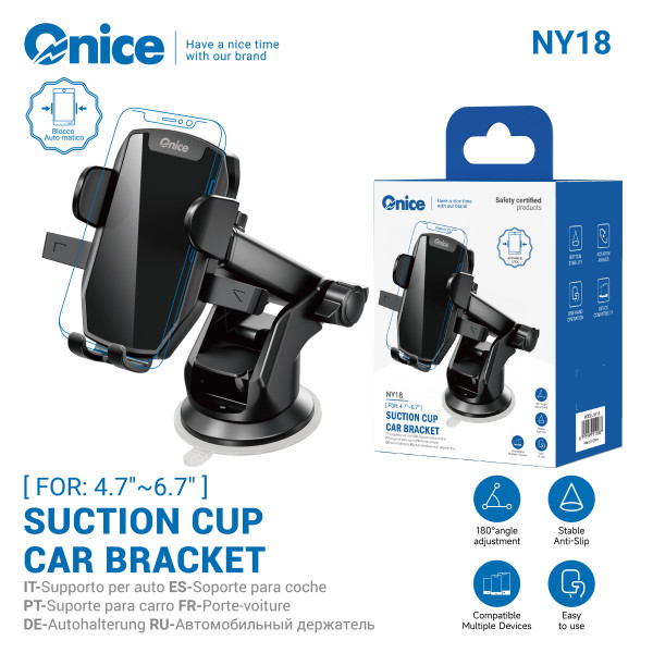 Soporte Coche con Ventosa ONICE NY18