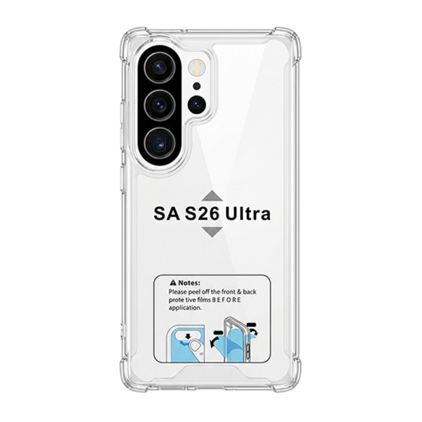 Funda Rígida Transparente Antigolpe Para Samsung S26 Ultra