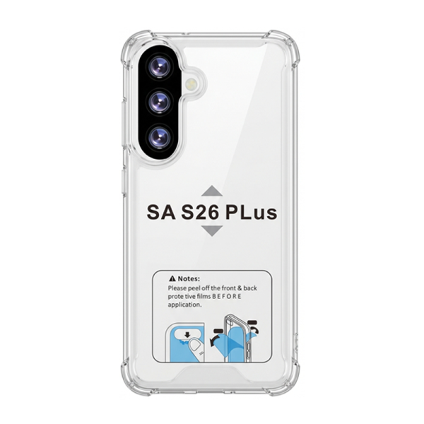 Funda Rígida Transparente Antigolpe Para Samsung S26 Plus