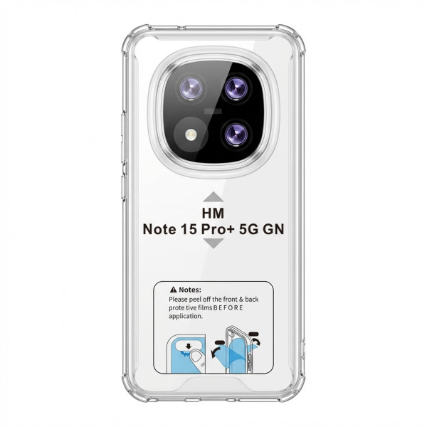 Funda Rígida Transparente Antigolpe Para Redmi Note 15 Pro Plus 5G