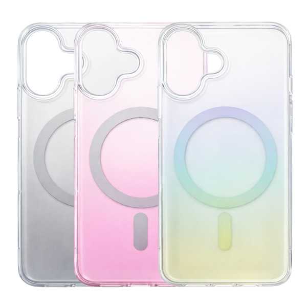 Funda transparente Magsafer Difuminado en Color iPhone 16