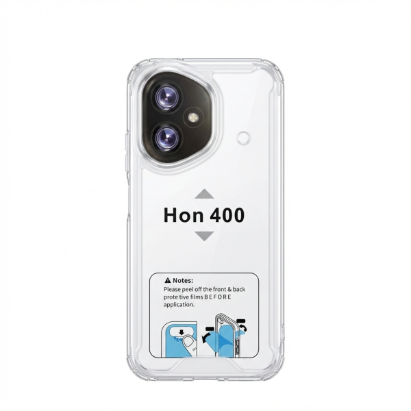 Funda Rígida Transparente Antigolpe Para Honor 400