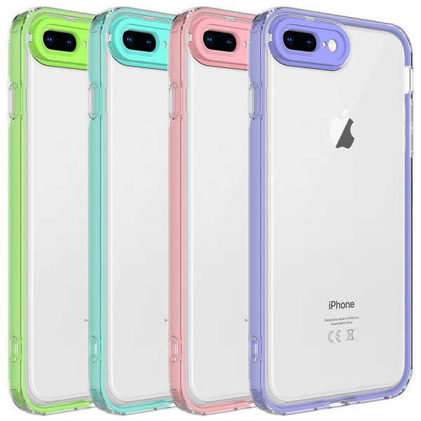 Color Border Phone Case for iPhone 7 / 8 Plus