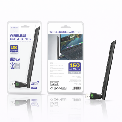 Receptor Inalambrico Sin Driver de 150MBPS Wifi Con Antena PC7704