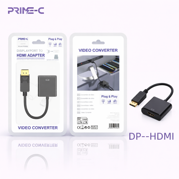 Convertidro Displayport a HDMI PC8506