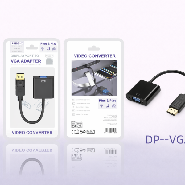 Convertidro Displayport a VGA PC8509