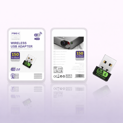 Receptor Inalambrico Sin Driver de 150MBPS Wifi PC7702