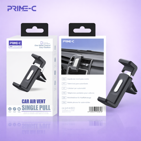 Soporte Coche Movil para Rejillas de Aire PC8316