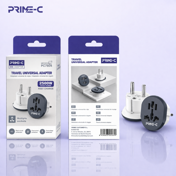 Adaptador Universal de Enchufe de Diferente Paises