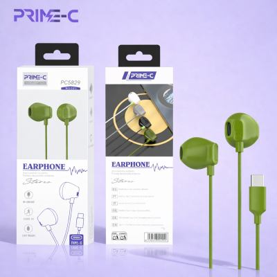 Auriculares Type-C con Microfono PC5829-GR