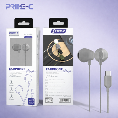 Auriculares Type-C con Microfono PC5829-GY