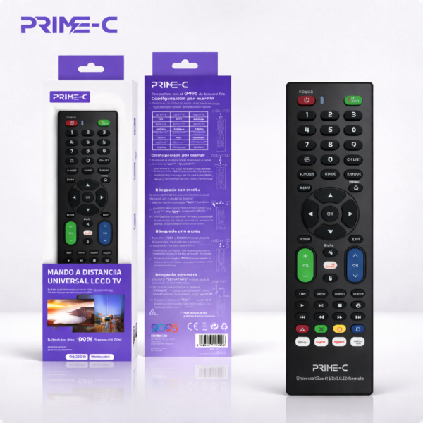 Mando Universal para Television Sin Instalacion para Usar PC7600