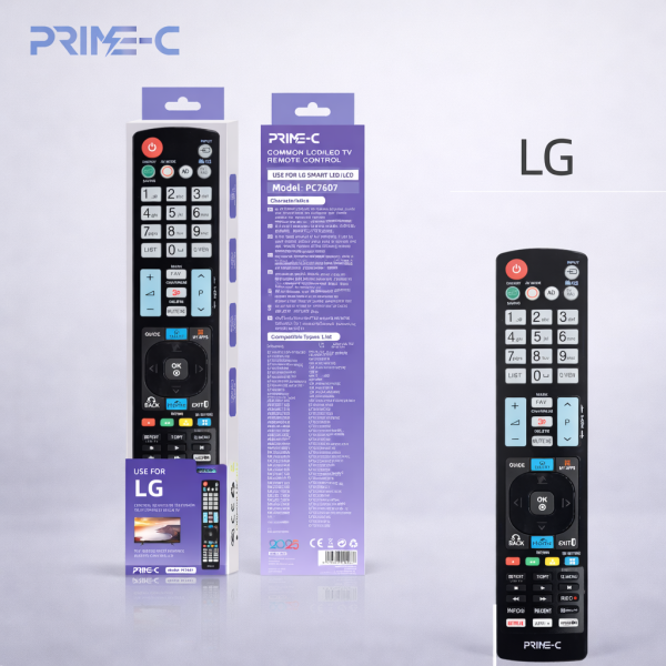 Mando LG para Television Sin Instalacion para Usar PC7607