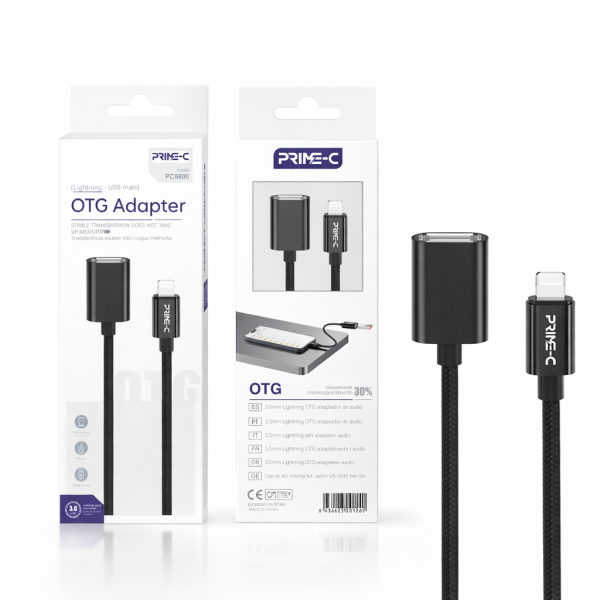 Cable Adaptador OTG iPhone a USB PC8800