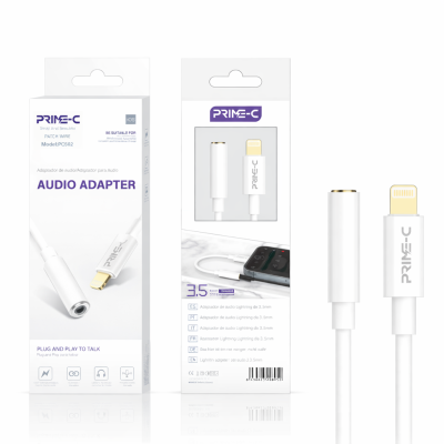 Cable Audio Jack 3.5mm Hembra a Lithning PC502