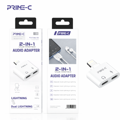 Cable Audio Lightning a Type-C y Type-C PC507